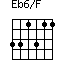 Eb6/F=331311_1