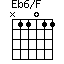 Eb6/F=N11011_1
