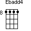Ebadd4=1111_8