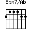 Ebm7/Ab=211122_1