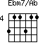 Ebm7/Ab=311311_4