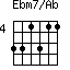 Ebm7/Ab=331311_4
