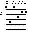 Em7addD=030211_3