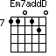 Em7addD=110120_7