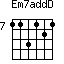 Em7addD=113121_7