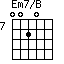 Em7/B=0020_7