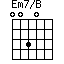 Em7/B=0030_1