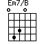 Em7/B=0430_1