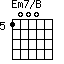 Em7/B=1000_5