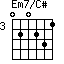 Em7/C#=020231_3