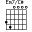 Em7/C#=340000_1