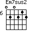 Em7sus2=020212_6