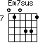 Em7sus=010331_7