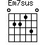 Em7sus=022130_1