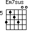 Em7sus=312300_5