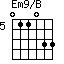 Em9/B=011033_5