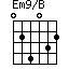 Em9/B=024032_1