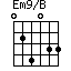Em9/B=024033_1