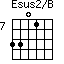 Esus2/B=3301_7