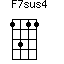 F7sus4=1311_1