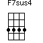F7sus4=3333_1