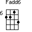 Fadd6=2213_6