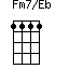 Fm7/Eb=1111_1