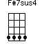 F#7sus4=4444_1