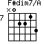 F#dim7/A=N02213_7