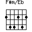 F#m/Eb=244242_1