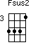 Fsus2=3331_3
