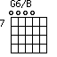G6/B=0000_7