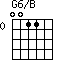 G6/B=0011_0