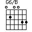 G6/B=020033_1