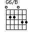 G6/B=022033_1