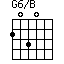 G6/B=2030_1