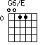 G6/E=0011_0