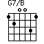 G7/B=120031_1