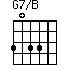 G7/B=3033_1
