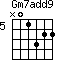 Gm7add9=N01322_5