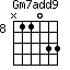Gm7add9=N11033_8