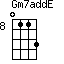 Gm7addE=0113_8