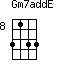 Gm7addE=3133_8