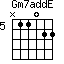 Gm7addE=N11022_5