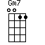 Gm7=0011_1