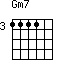 Gm7=1111_3