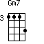 Gm7=1113_3