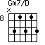 Gm7/D=N31313_8