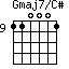 Gmaj7/C#=110001_9