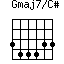 Gmaj7/C#=344433_1